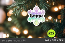 Load image into Gallery viewer, Snowflake SVG
