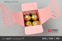 Load image into Gallery viewer, Butterfly Favor Box svg