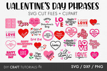 Load image into Gallery viewer, Valentine's Day SVG Bundle
