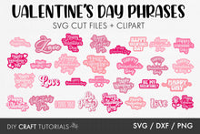 Load image into Gallery viewer, Valentine's Day SVG Bundle