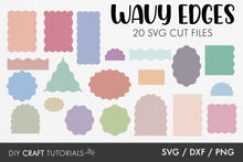 Load image into Gallery viewer, Wavy Edge SVG