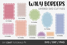 Load image into Gallery viewer, Wavy Invitation SVG