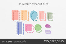 Load image into Gallery viewer, Wavy Shape SVG