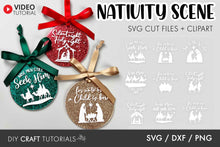 Load image into Gallery viewer, Nativity Scene SVG