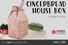 Load image into Gallery viewer, Gingerbread House Gift Box