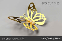 Load image into Gallery viewer, Lace Butterfly SVG