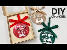 Load and play video in Gallery viewer, Nativity Scene SVG