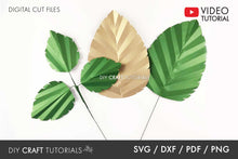 Load image into Gallery viewer, Leaf SVG Template 9