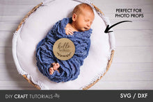 Load image into Gallery viewer, Leaf Baby Milestone SVG