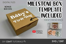 Load image into Gallery viewer, Baby Milestone Disc SVG Bundle