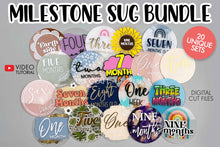 Load image into Gallery viewer, Baby Milestone Disc SVG - Bundle