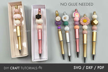 Load image into Gallery viewer, Beaded Pen Box Template