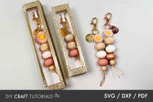 Load image into Gallery viewer, Beaded Keychain Box SVG