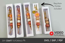 Load image into Gallery viewer, Beaded Keychain Box SVG