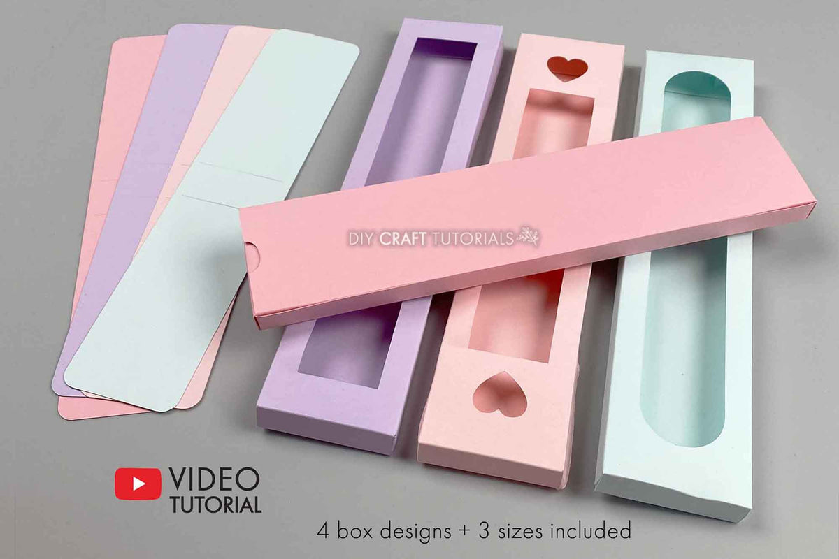 Bookmark Box SVG – DIY Craft Tutorials