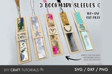 Load image into Gallery viewer, Bookmark Sleeve SVG