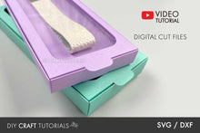 Load image into Gallery viewer, Wristlet Keychain Box SVG