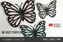 Load image into Gallery viewer, Butterfly SVG Template 10