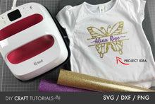 Load image into Gallery viewer, Butterfly Monogram SVG