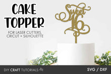 Load image into Gallery viewer, 16th Birthday Cake Topper SVG