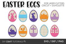 Load image into Gallery viewer, Easter Eggs SVG