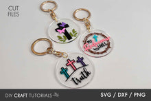 Load image into Gallery viewer, Christian Easter Keychains