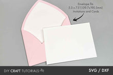 Load image into Gallery viewer, Envelope Template 5.75 x 7.75