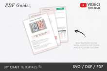Load image into Gallery viewer, Keychain and Epoxy Pen Box SVG