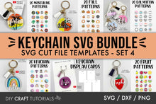 Load image into Gallery viewer, Keychain SVG Bundle - Set 4