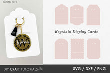 Load image into Gallery viewer, Keychain Display Card SVG Bundle
