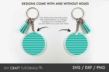Load image into Gallery viewer, Round Keychain SVG