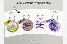 Load image into Gallery viewer, Keychain Display Card SVG - Set 2