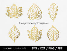 Load image into Gallery viewer, SVG Bundle - Butterflies, Bees, Flowers and Leaves