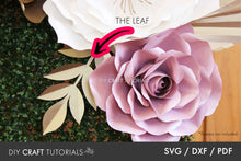 Load image into Gallery viewer, Leaf SVG Template 8