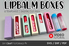 Load image into Gallery viewer, Lip Balm Box SVG
