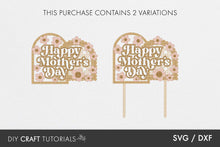 Load image into Gallery viewer, Retro Mother's Day Cake Topper