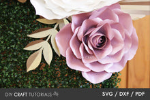 Load image into Gallery viewer, Large Paper Flower Template - Set 2
