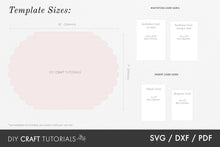 Load image into Gallery viewer, Gatefold Wedding Invitation Template - Scalloped
