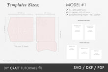 Load image into Gallery viewer, Pocket Wedding Invitation Card
