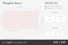 Load image into Gallery viewer, Pocket Wedding Invitation Template - Landscape