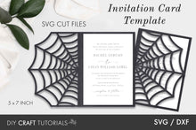 Load image into Gallery viewer, Cobweb Invitation Card