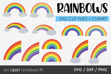Load image into Gallery viewer, Rainbow SVG