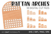 Load image into Gallery viewer, Rattan Arch SVG