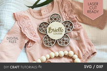 Load image into Gallery viewer, Laser Cut Rattan Flower SVG Bundle