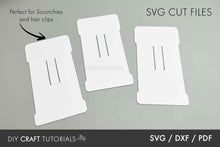 Load image into Gallery viewer, Hair Accessory Holder Display Card Template