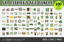 Load image into Gallery viewer, St Patrick's Day SVG Bundle