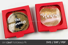 Load image into Gallery viewer, Acrylic Ornament Gift Box SVG