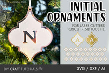 Load image into Gallery viewer, Christmas Arabesque Tile SVG