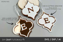 Load image into Gallery viewer, Christmas Arabesque Tile SVG