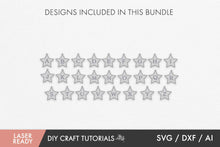 Load image into Gallery viewer, Star Christmas Ornament SVG